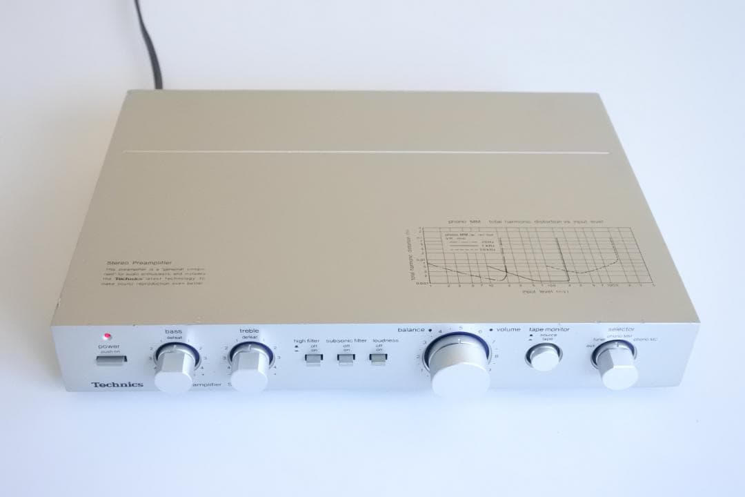 Technics SU-C01 プリアンプ オーバーホール済製品 正常動作品