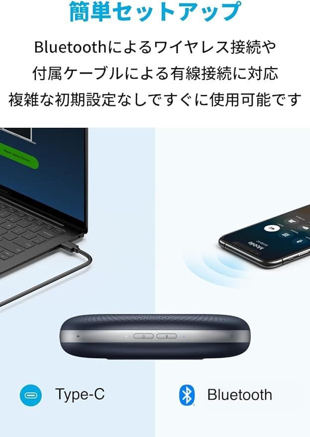 【新品未開封品】Anker PowerConf A3301011スピーカーフォン