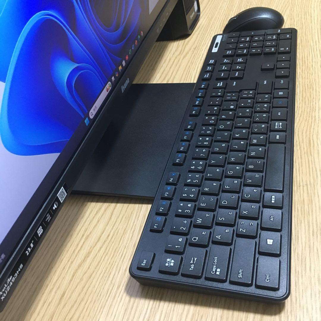 iiyama SOLUTION Win11 8世代i3 8G SSD 23.8'