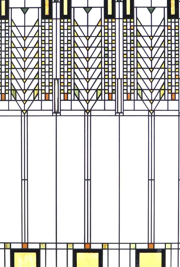 フランク・ロイド・ライト ヴィンテージステンドグラス 生命の木 ツリーオブライフ