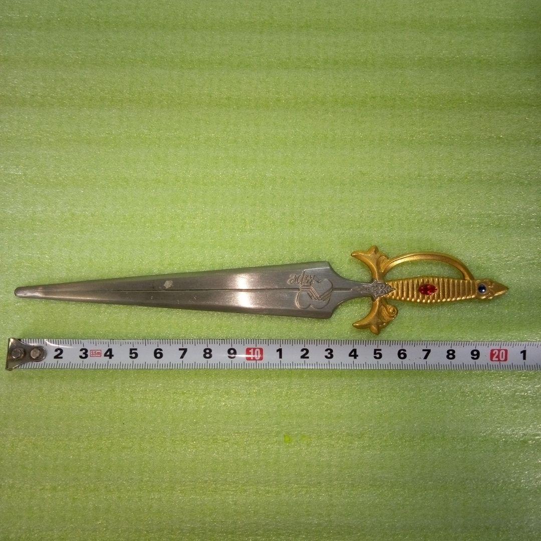 剣デザイン　ペーパーナイフ　paper knife　tape　インテリア　レア