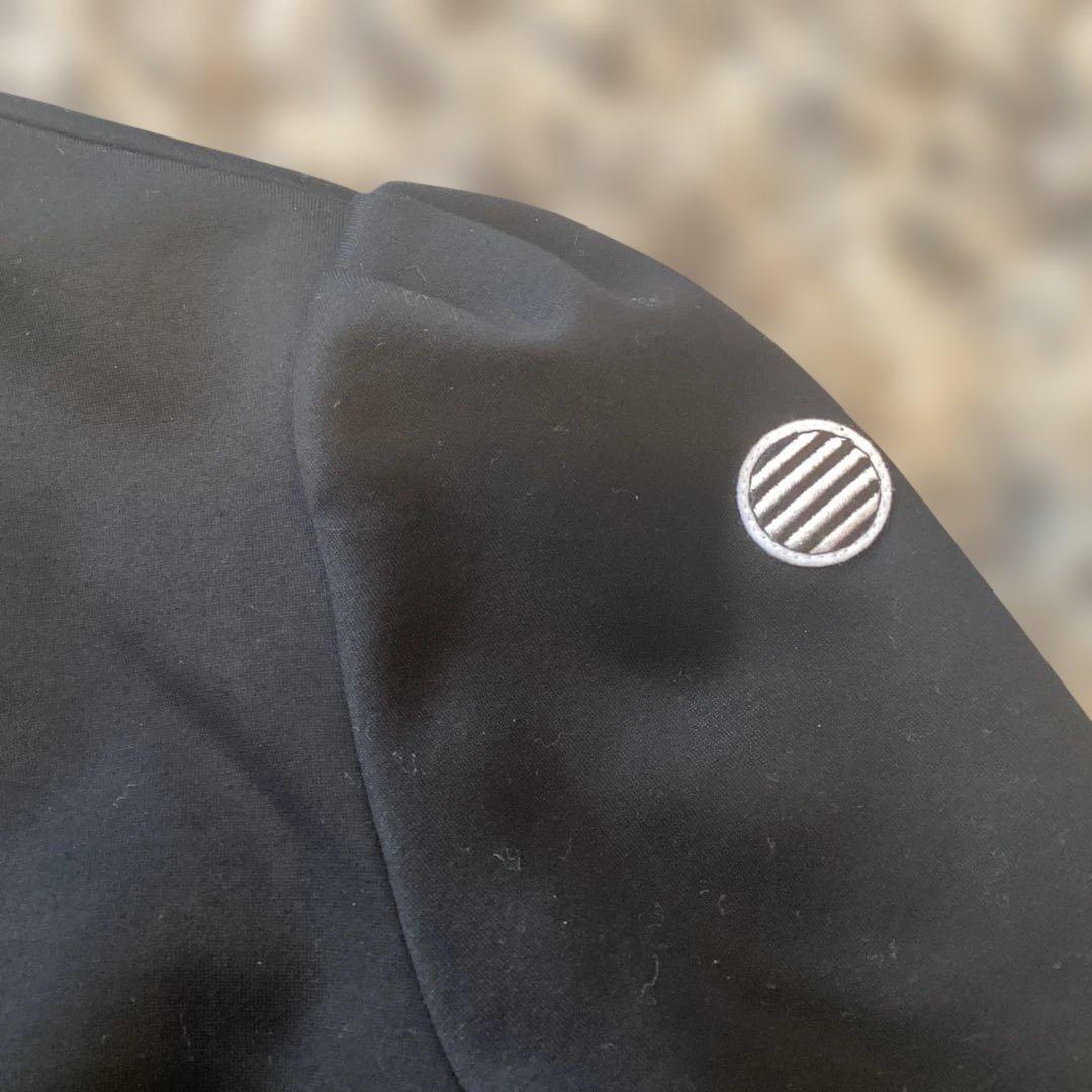 ⭐️新品未使用⭐️ ボーダーズアットバルコニー 黒 長袖 へプラムトップス 36