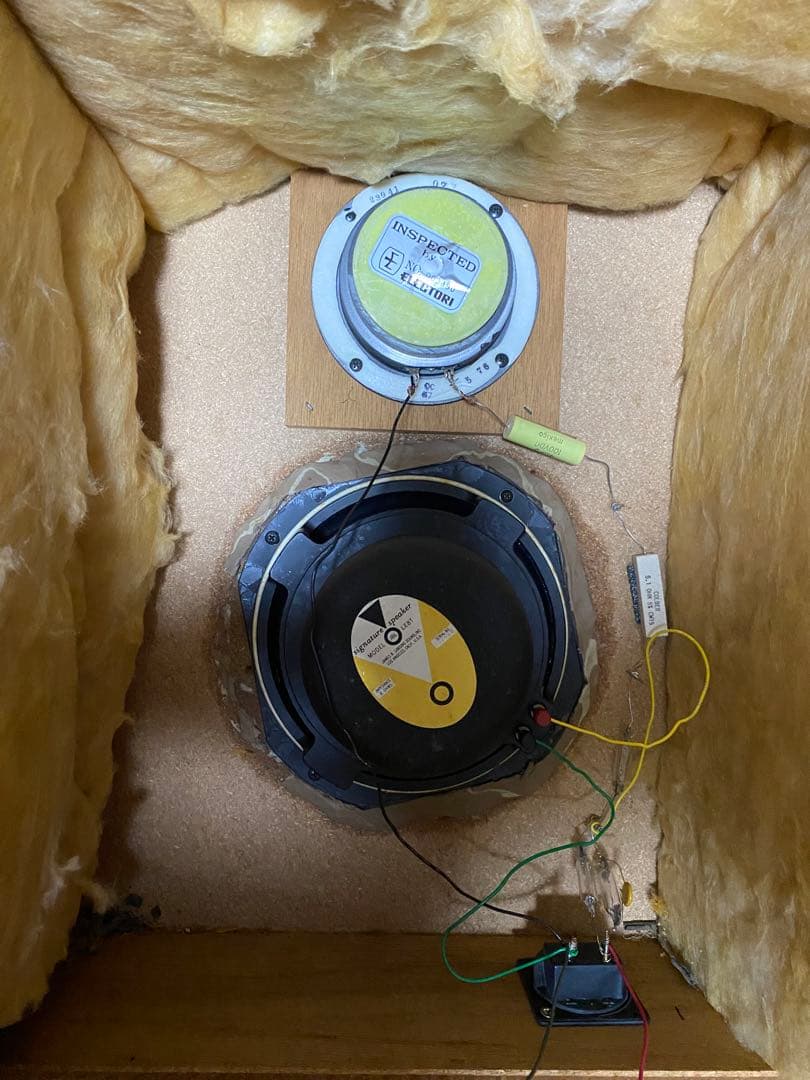 JBL LE8T + ALTEC 427-8A搭載 2WAY自作スピーカー ペア