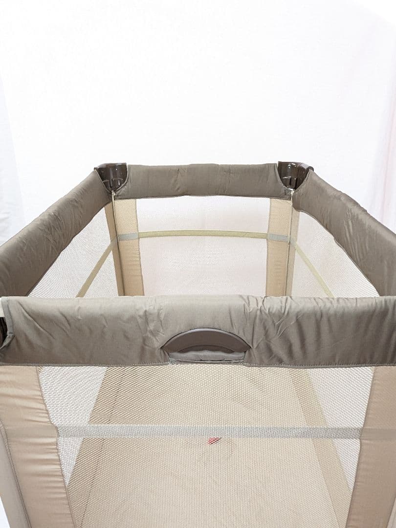 ココネルエアー ココアブラウン Aprica 折りたたみベビーベッド アップリカ