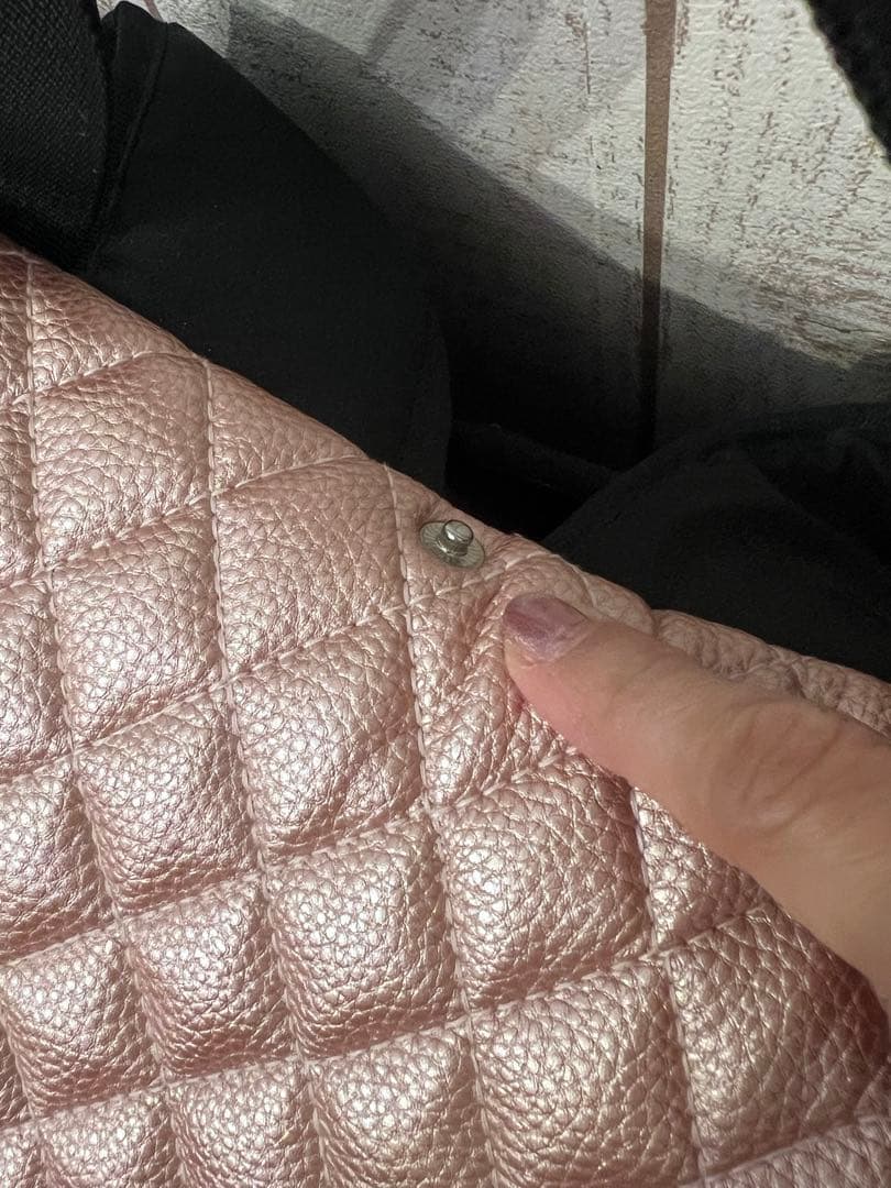 【傷あり】LuxeBirdie × Fa＊Faコラボキャリー メタリックピンク