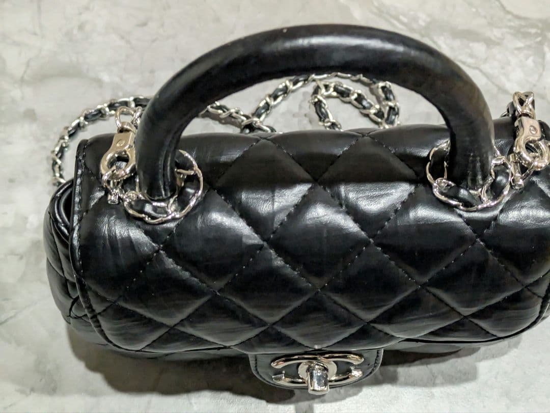 Chanel ブラック キルティング ショルダーバッグ　ノベルティ　非売品