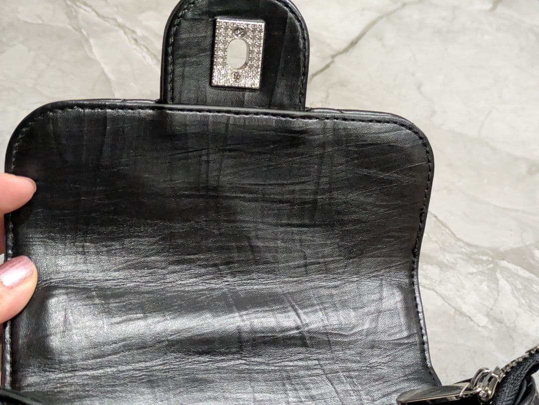 Chanel ブラック キルティング ショルダーバッグ　ノベルティ　非売品