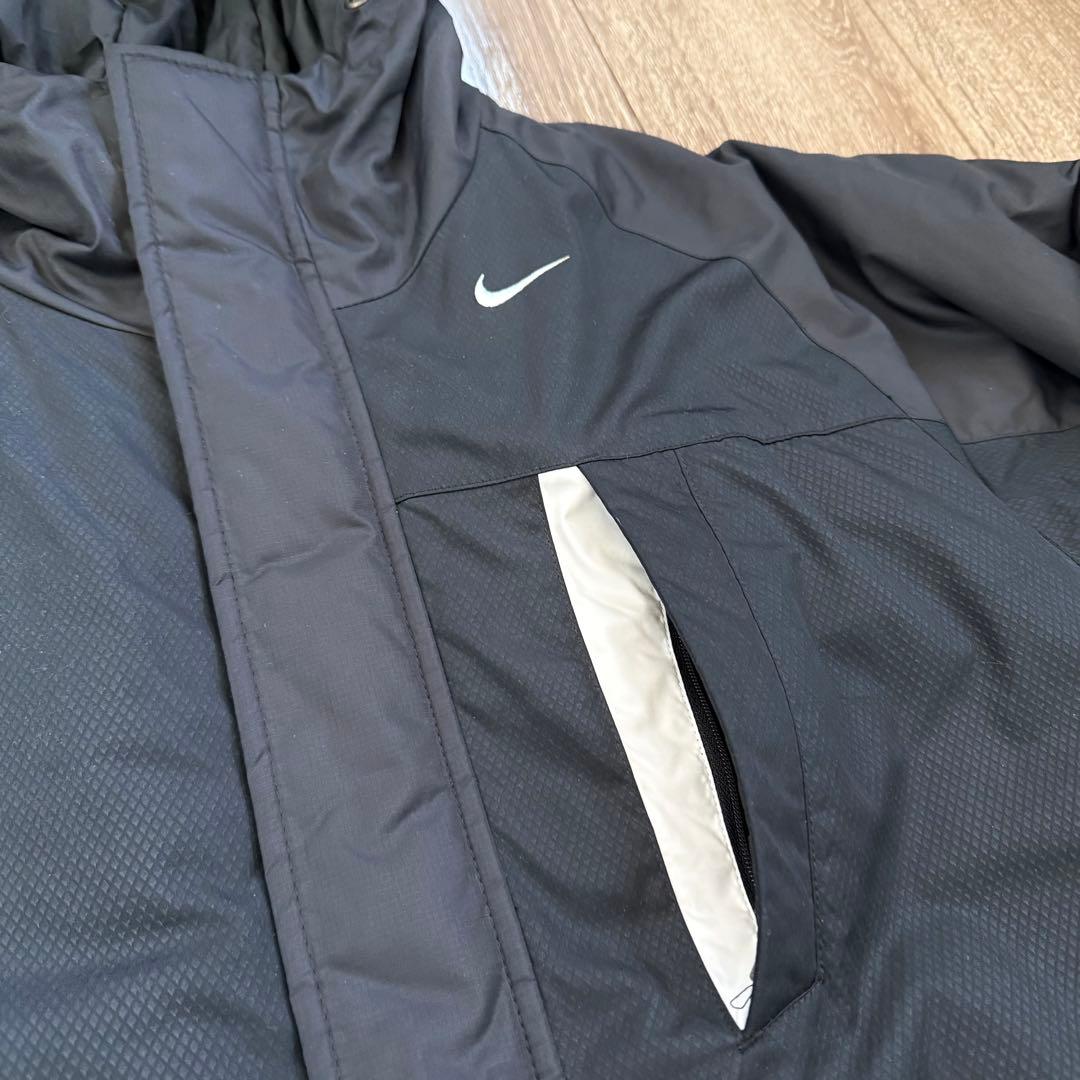 美品 Nike ナイキ Clim-FIT 短丈 中綿 ベンチコートジャケット L