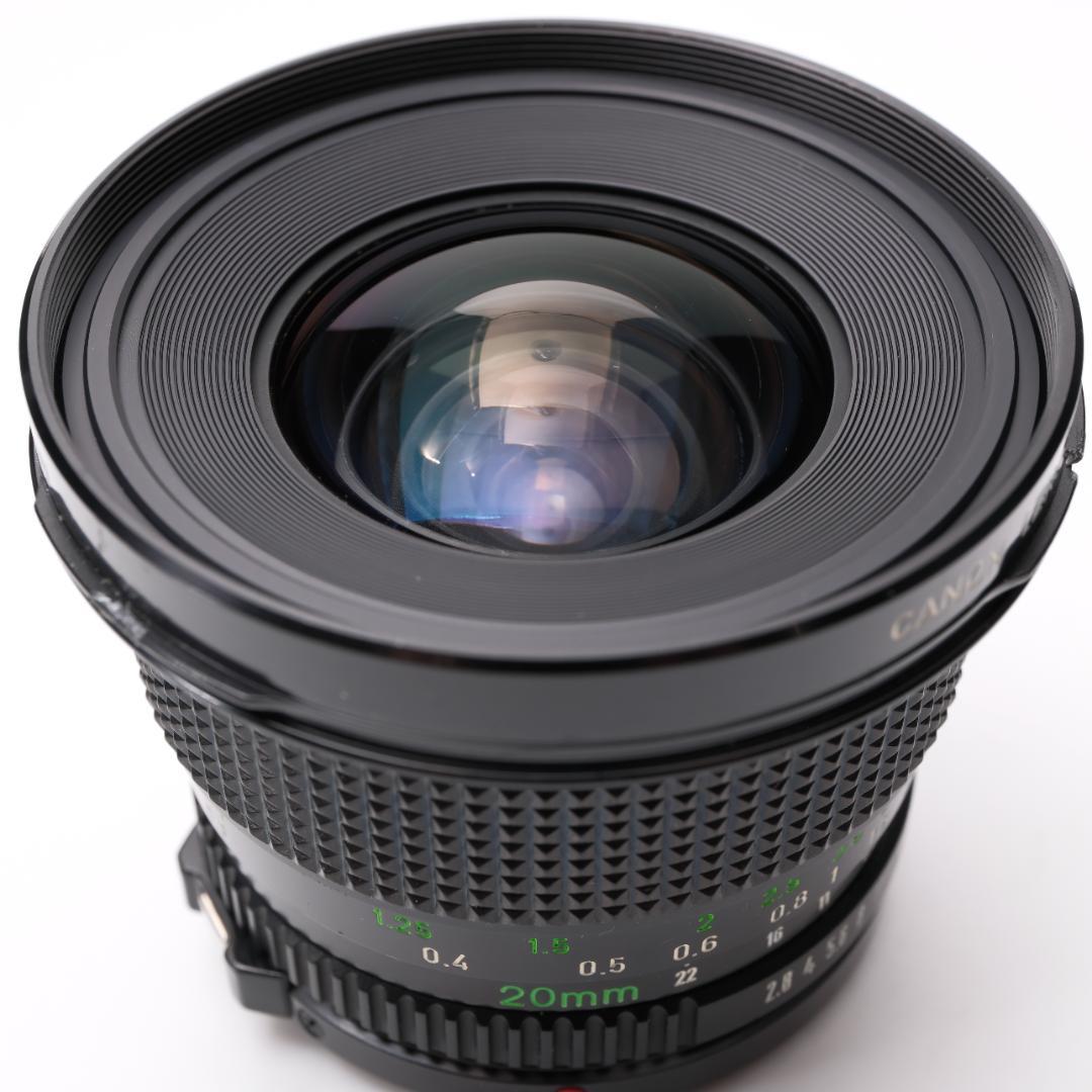 フィルムカメラ Canon NEW FD 20mm F2.8