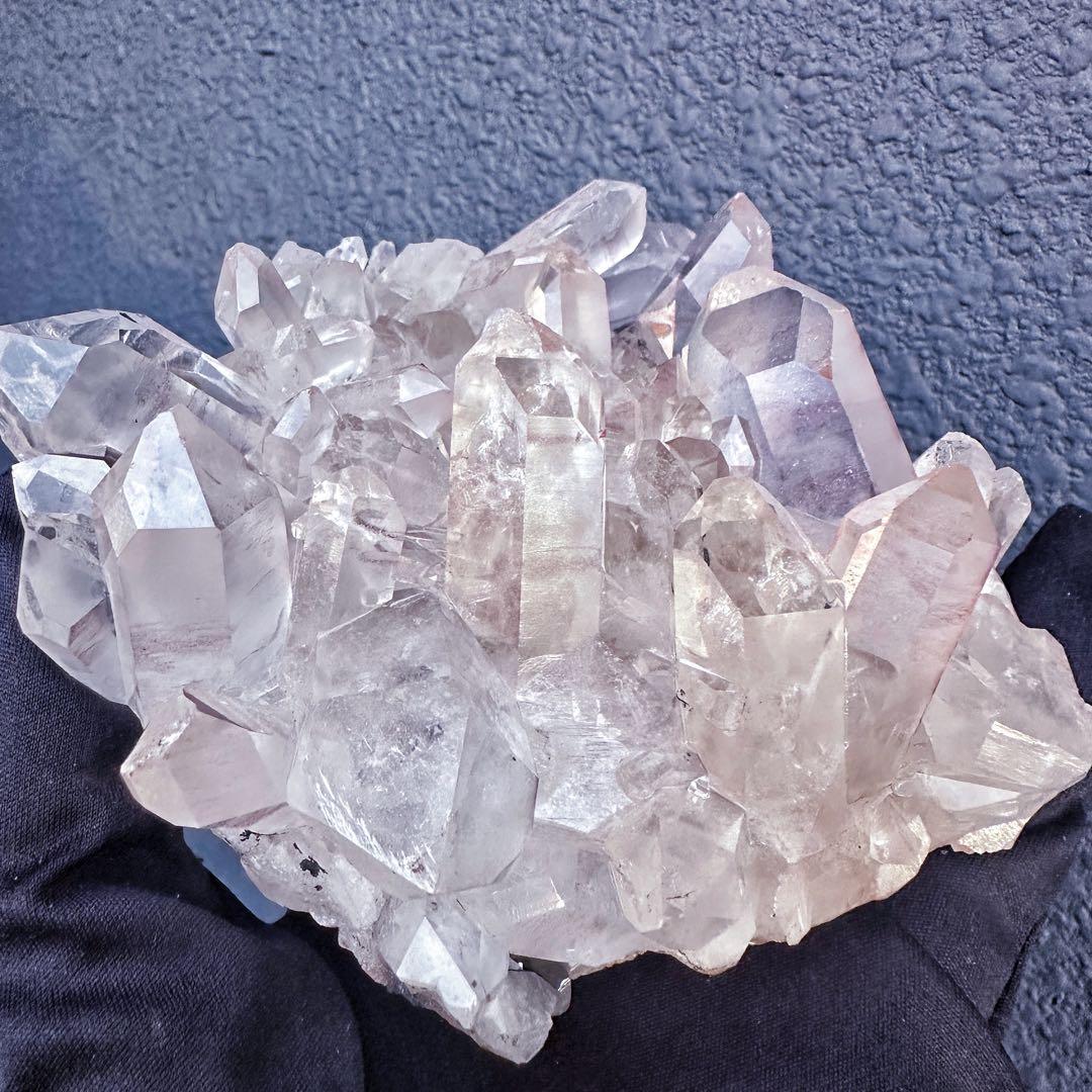 爆レア❗️高透明度❗浄化❗️超強いパワーキラキラ☆ヒマラヤクラスター天然石A1314