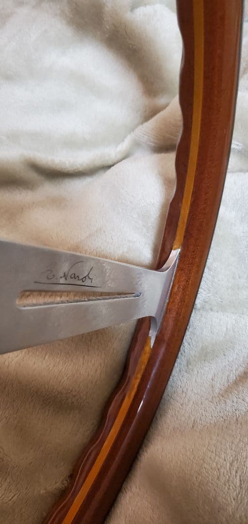 ナルディ　ステアリング　当時物　直径約36センチ