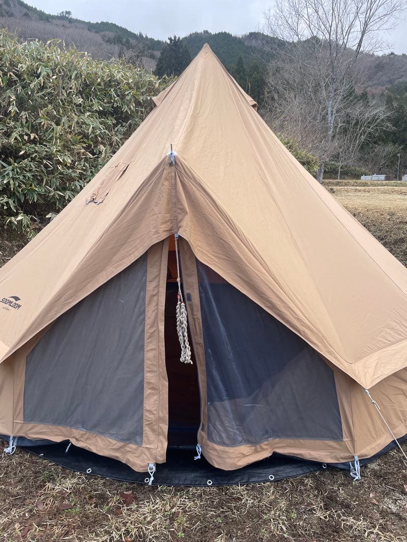 Soomloom 4~6人用 ワンポール ベルテント 4m ➕3点あり