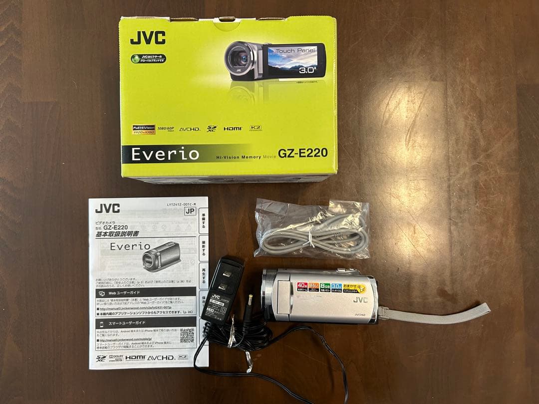 JVC Everio GZ-E220 ビデオカメラ 本体