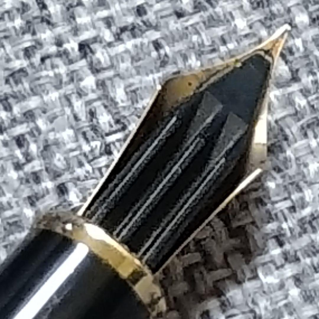 14Ｋ金先♪万年筆・ボールペンセットMONTBLANC-MEISTERSTUCK