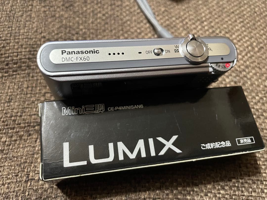 動作確認済み パナソニック LUMIX DMC-FX60 オールドコンデジ