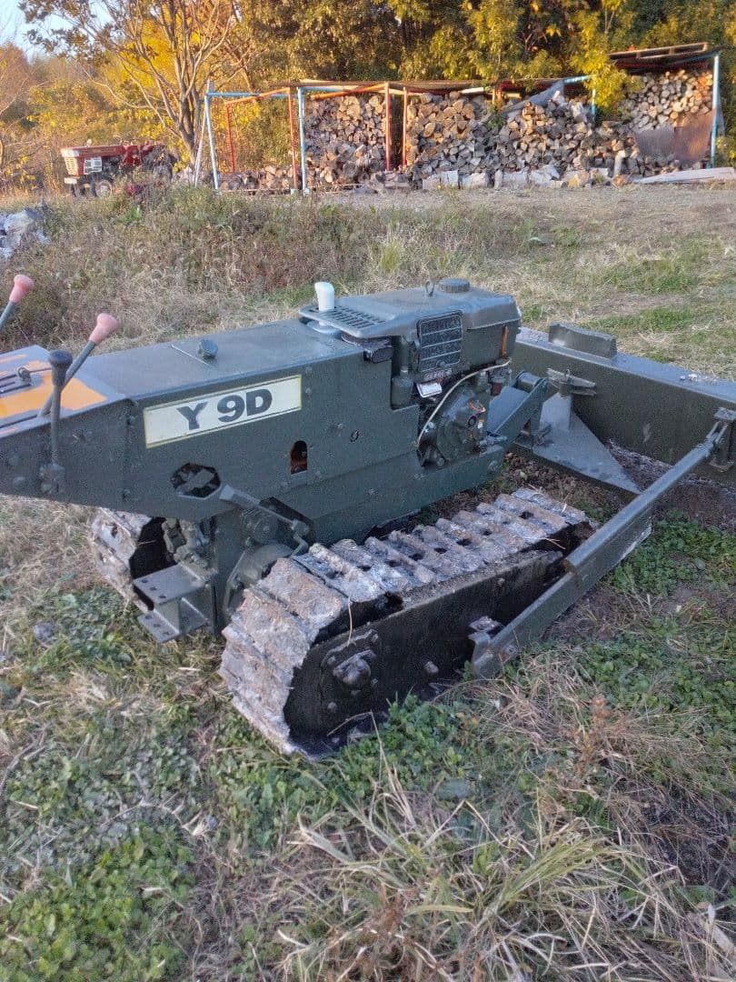ヤンマー ブルドーザーY9D(ディーゼル) ユンボ トラクター 運搬車
