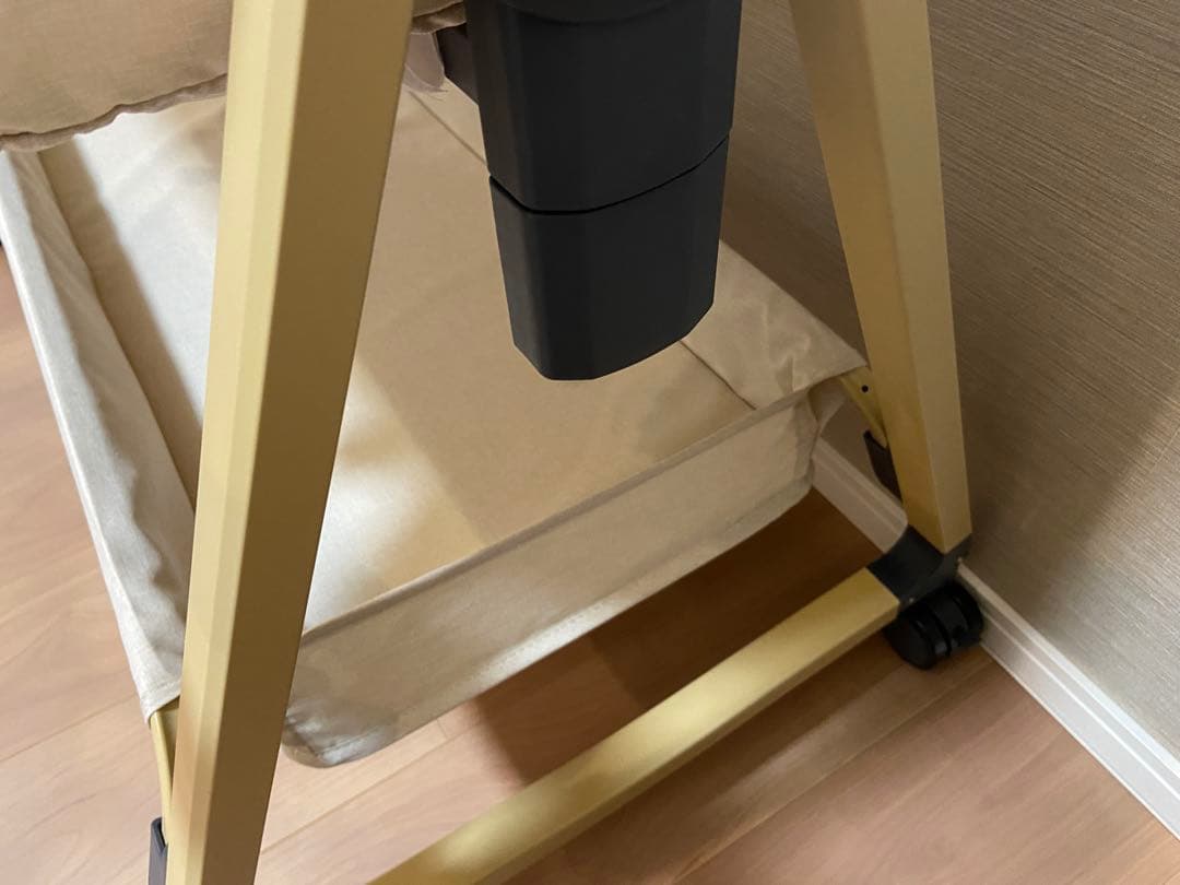 専用【新品】HZDMJベビーベッド　ベージュ