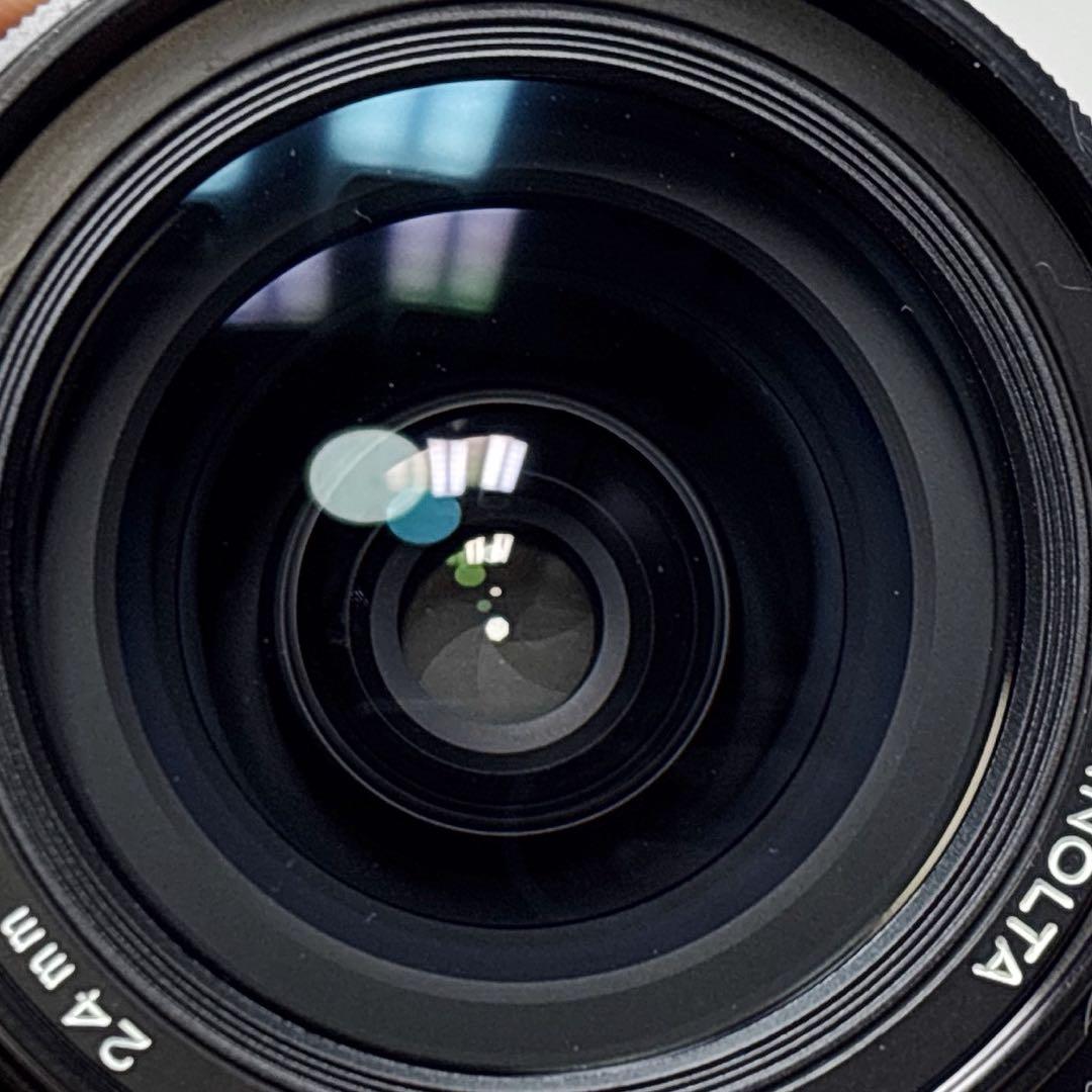 極美品 Minolta AF 24mm f2.8 広角 単焦点レンズ
