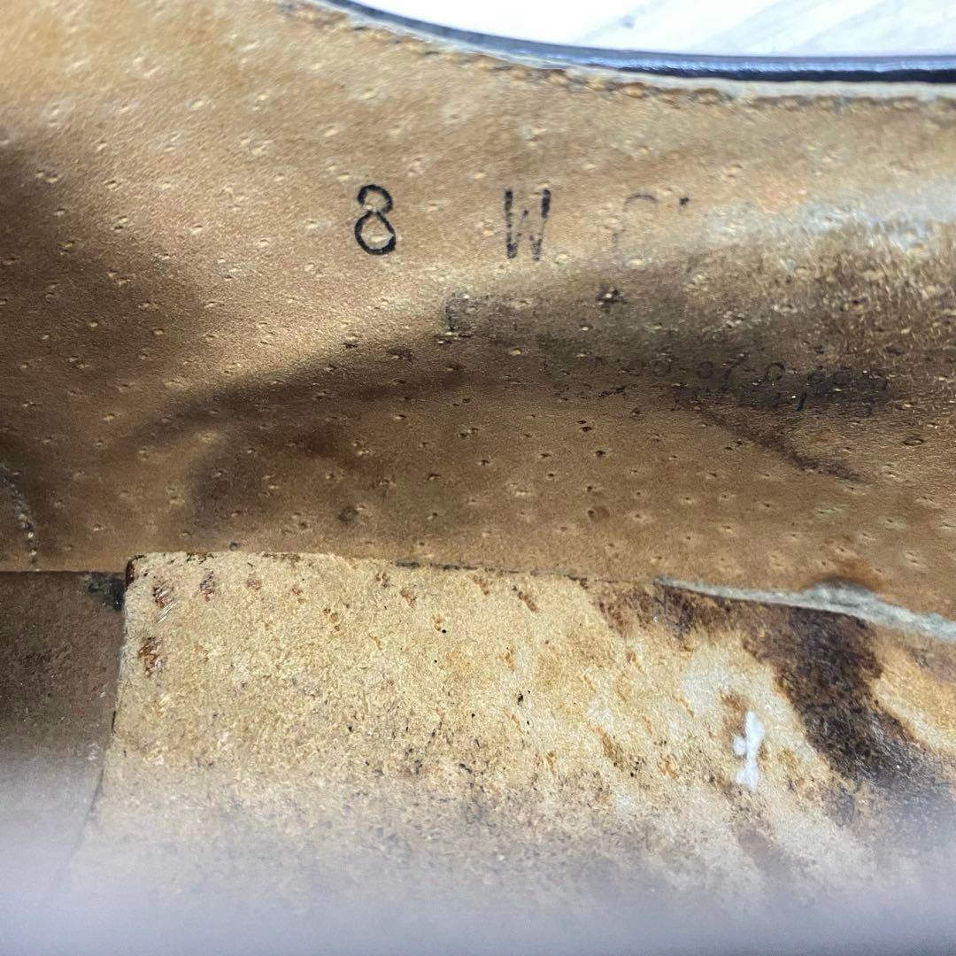 【ヴィンテージ】U.S.NAVY サービスシューズ （8） プレーントゥ