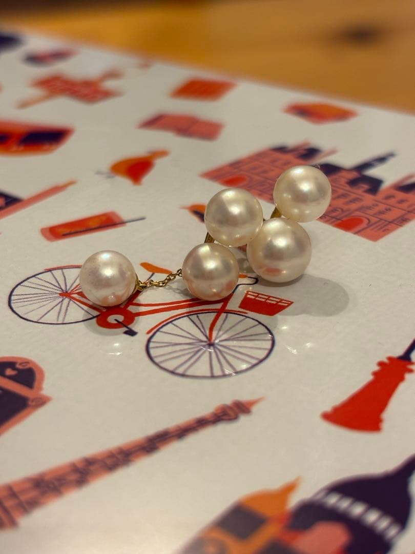 ARTIDA OUD [philia]アコヤパールドロップスタッドシングルピアス