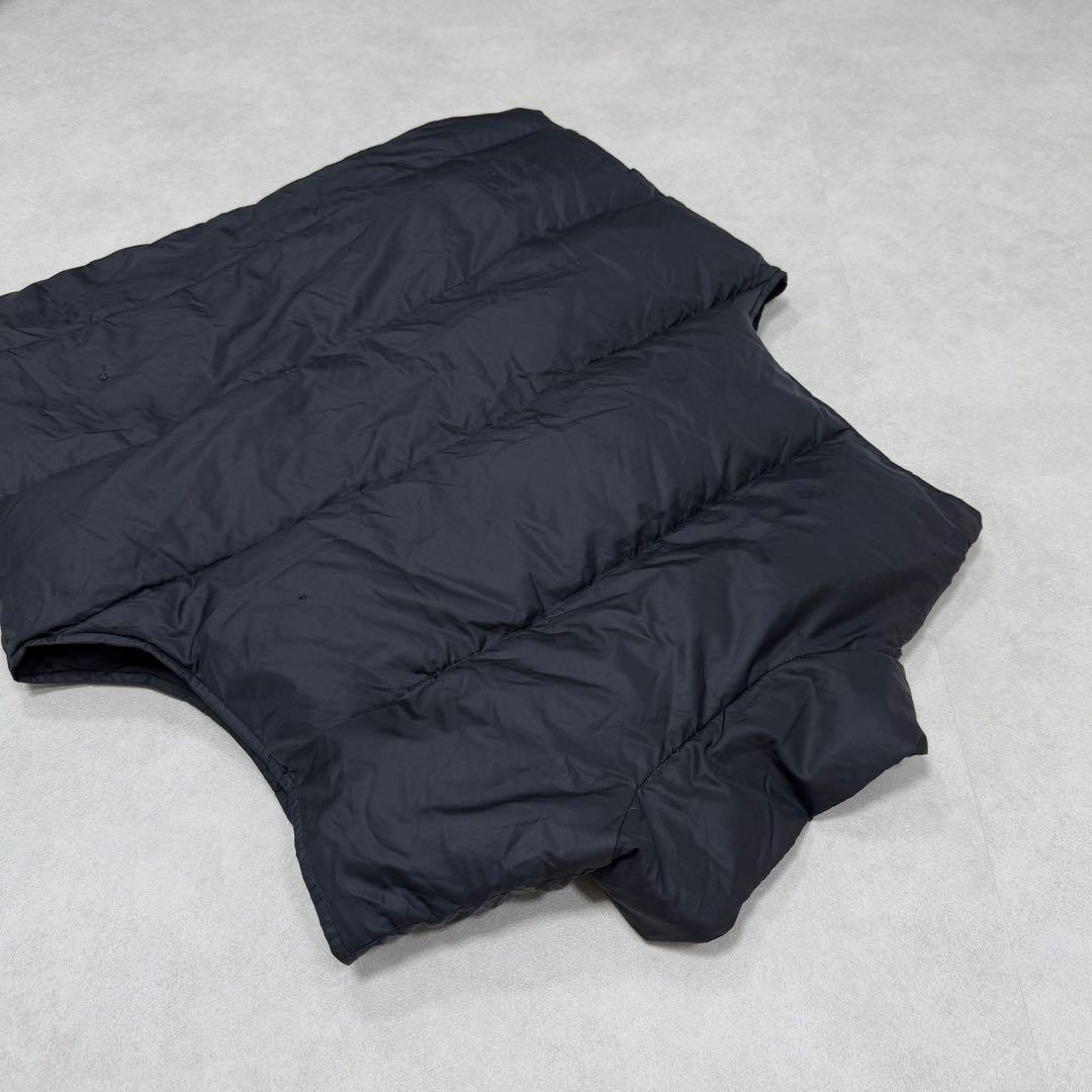 古着 80s エルエルビーン ダウンベスト ジャケット ブラック 黒 ②