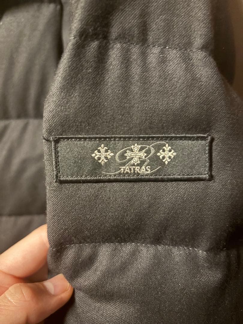 TATRAS ブラック ダウンジャケット MTZ-TA1482