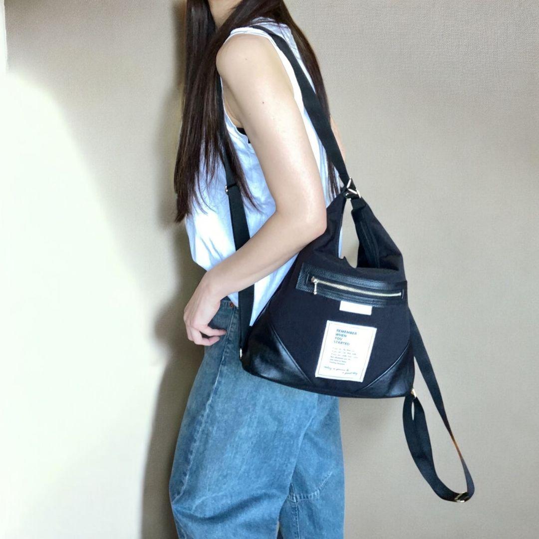 Mサイズ／3way bag／コーデュラブラック