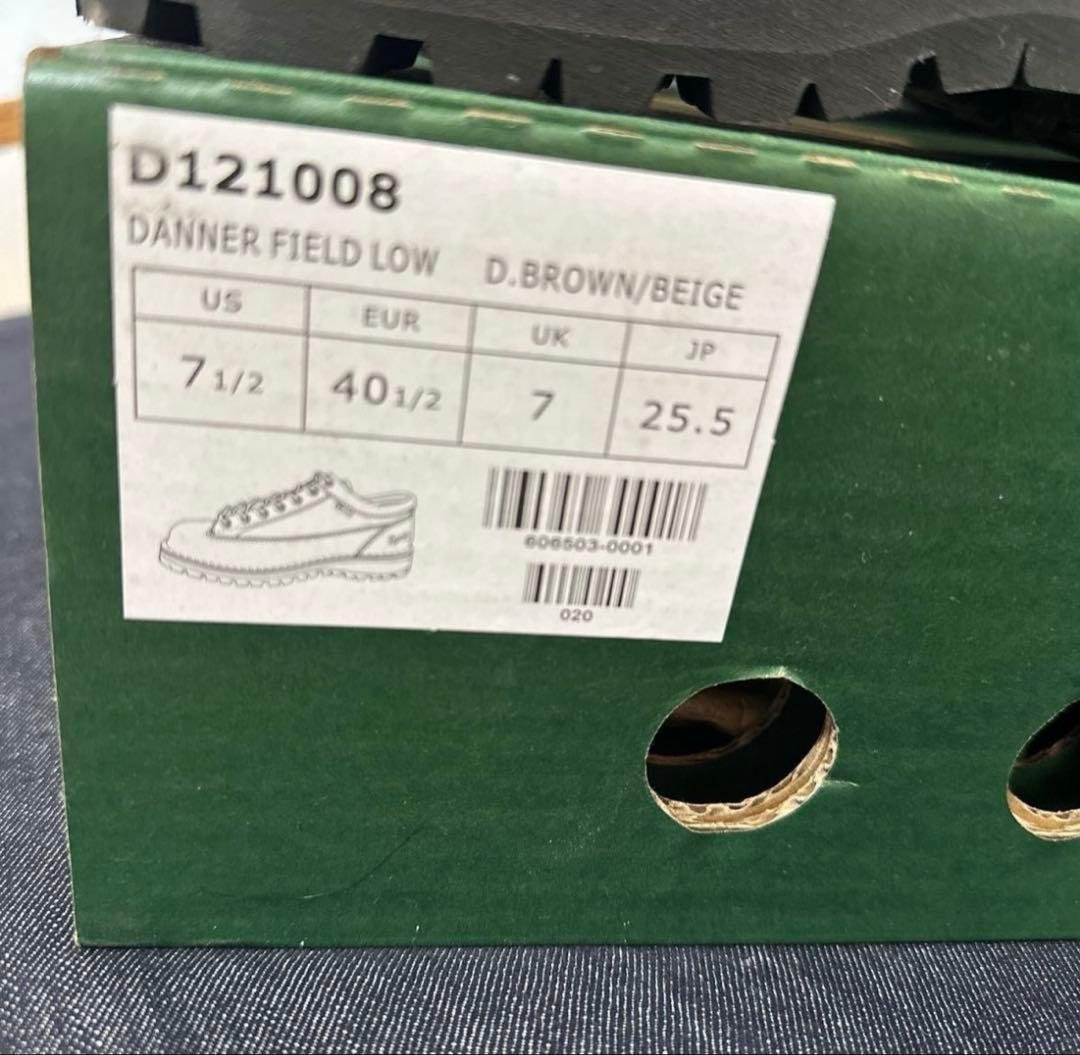 ダナー　ゴアテックス　ロー　ブーツ DANNER LOW FIELD