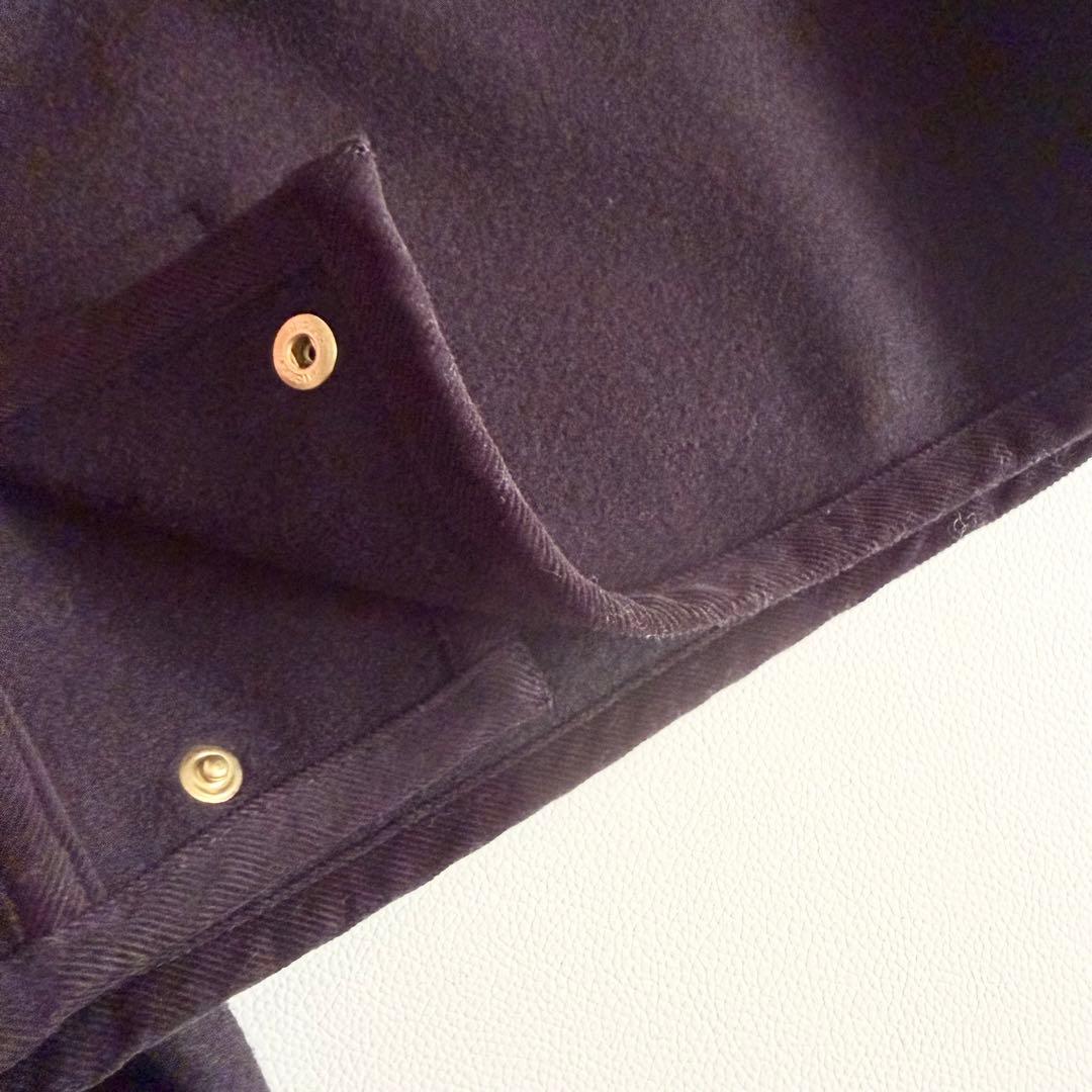 トラディショナルウェザーウェア　アークリー　ダブルフェイスノーカラージャケット