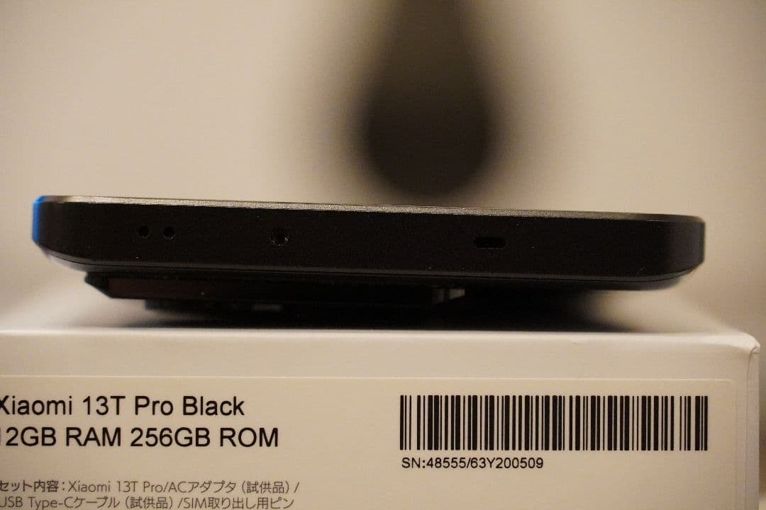 Xiaomi 13T Pro 日本版12+256GB黒 美品画面無傷120W