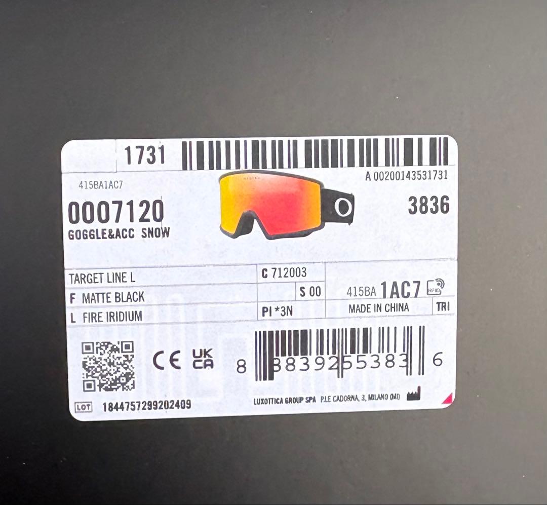 新品未使用‼️オークリーターゲットラインラインL