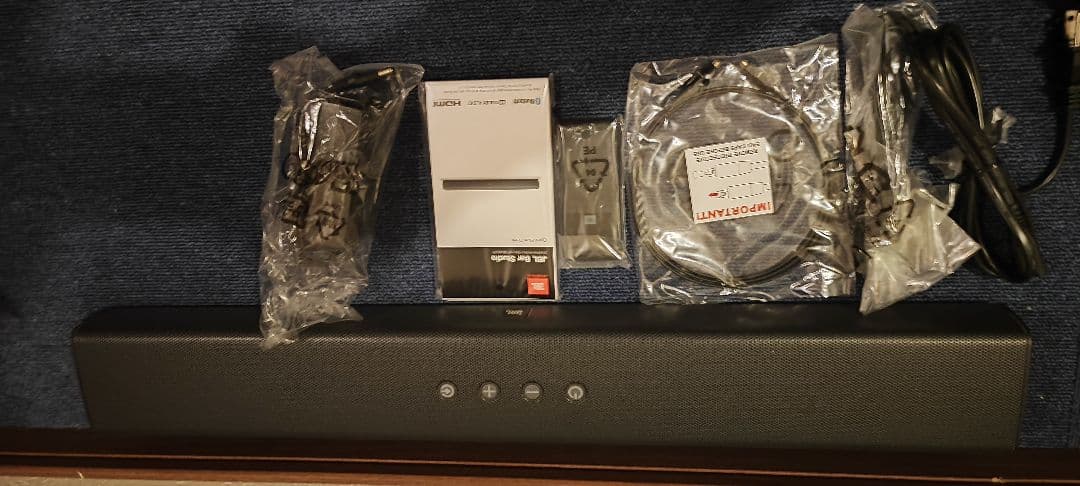 未使用 JBL BAR STUDIO サウンドバー ブラック テレビ接続