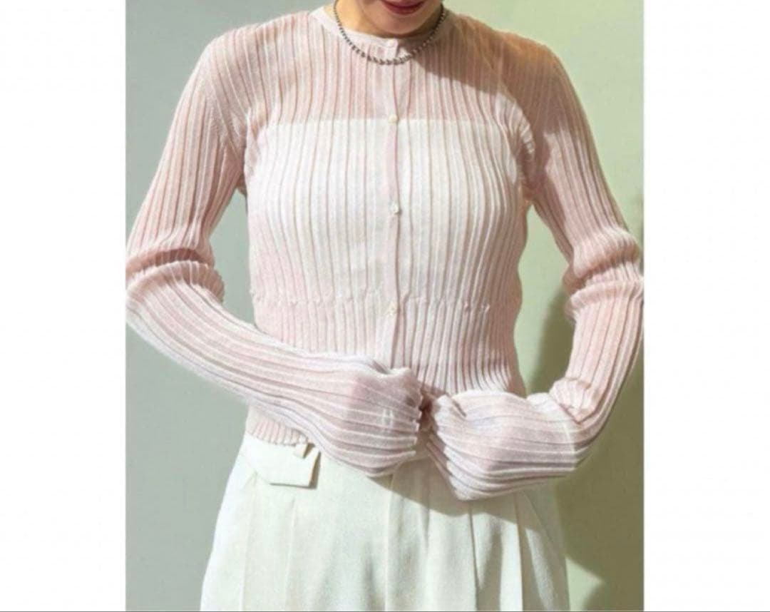 スタニングルアー STUNNING LURE シアーリブカーディガン S