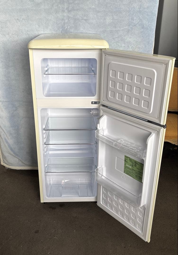 オーヤマ中古冷凍冷蔵庫114L2024年製 形名PRR-122D-W