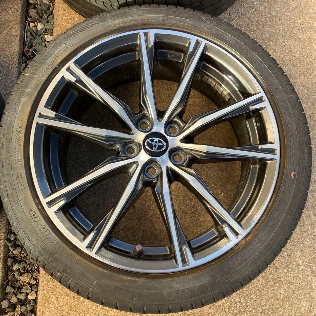 86 ZN6 後期17インチ　タイヤホイール 4本　送料込み！