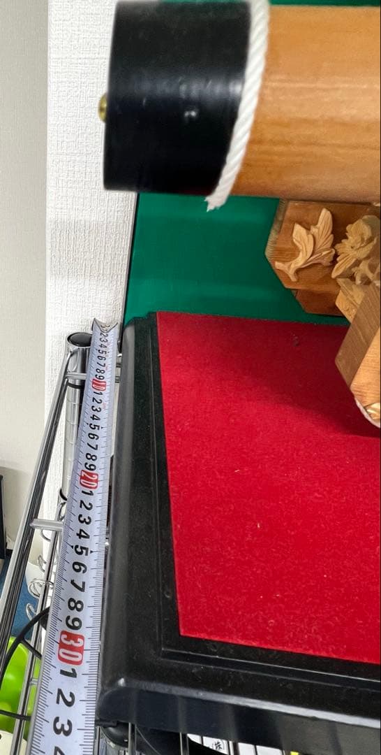 だんじり　半身　模型　飾り付き