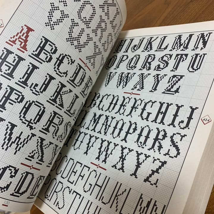 【希少！】Cross stitch letters BIBLE