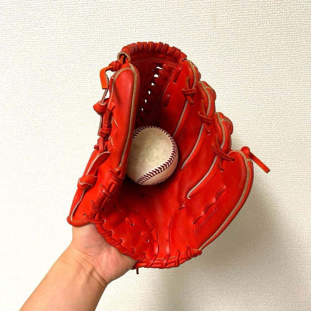 472 ミズノ グローバルエリート 型抜群 極美品 軟式 少年 内野手用グローブ