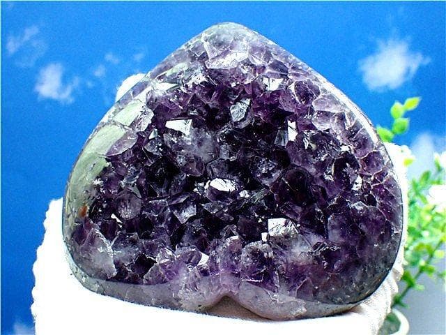 AAA級家庭円満◆天然ウルグアイ産アメジスト原石YT2G3/253G44A