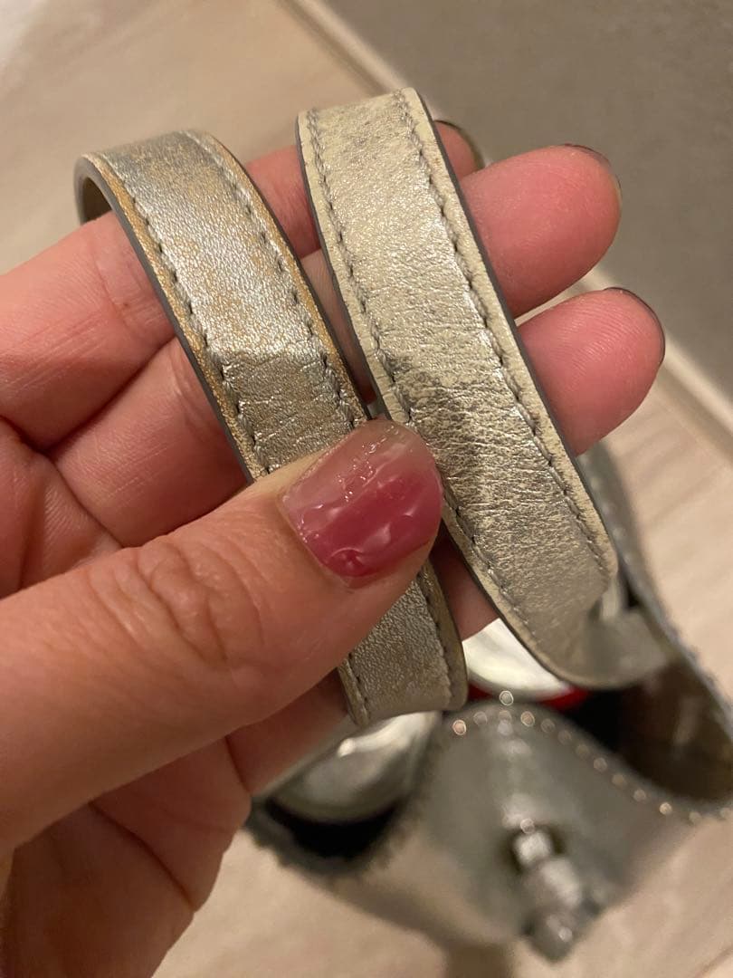 専用　J&M DAVIDSON シルバー　2WAY ショルダー