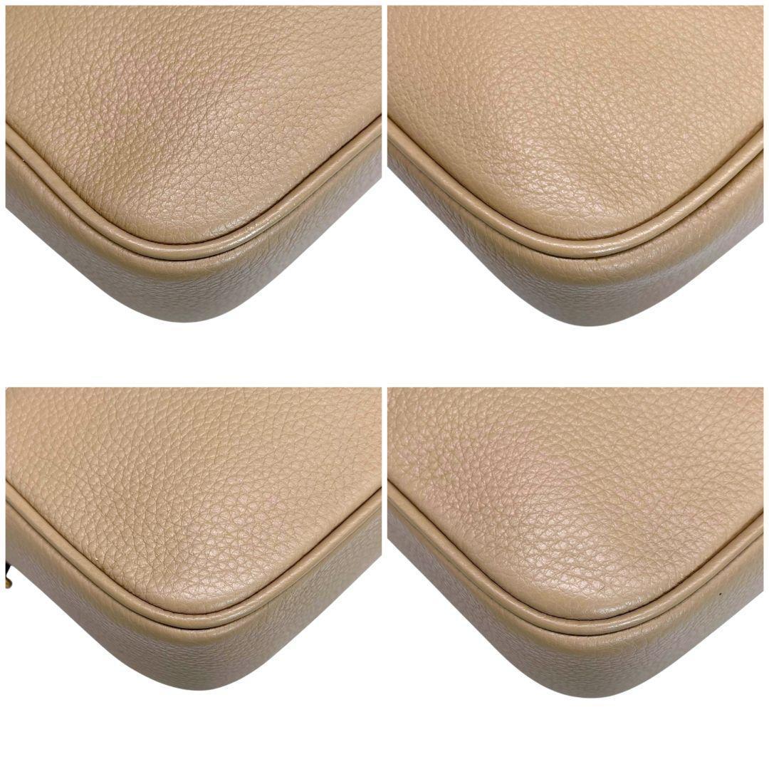 バッグ Coach Jamie Camera Bag Leather Beige