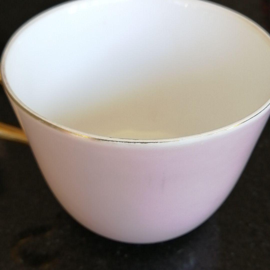 大倉陶園　ペアモーニングセットとエッグスタンド