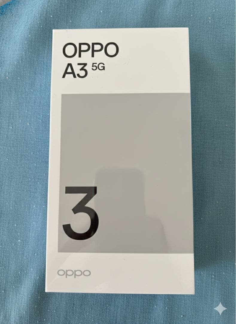 OPPO A3 5G 本体 パープル　新品未開封