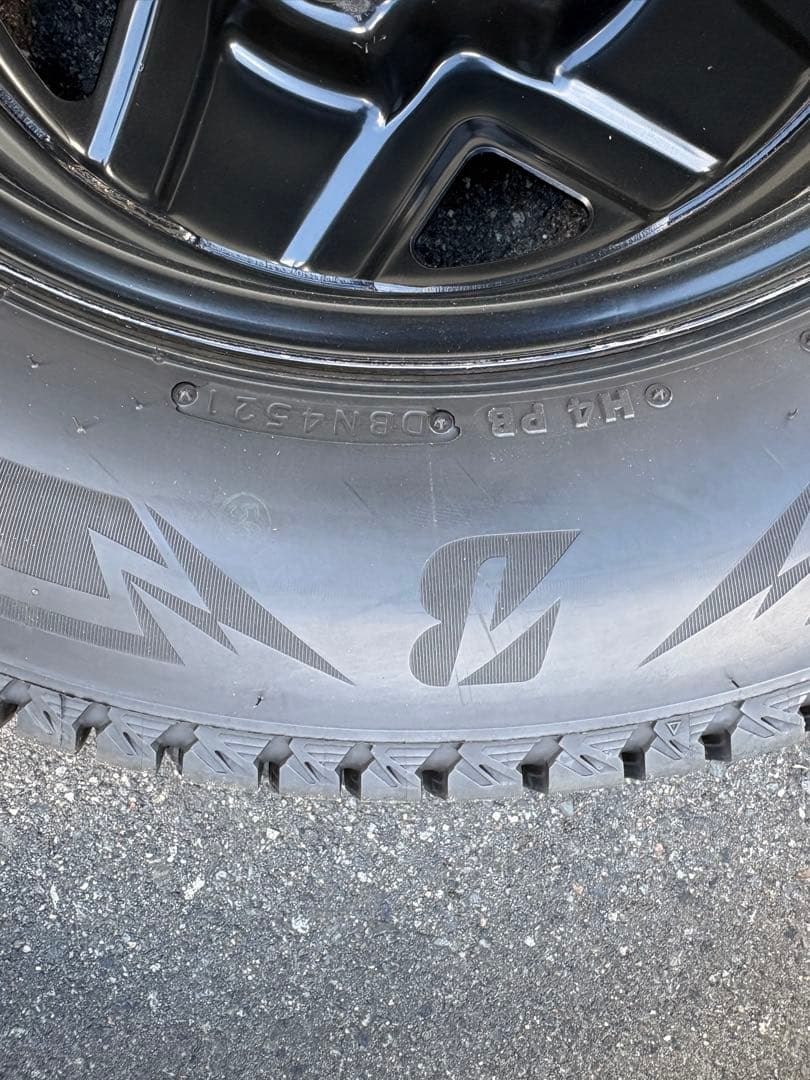 JB64 純正ホイール ブリヂストンDM-V3 175/80R16 2021年製