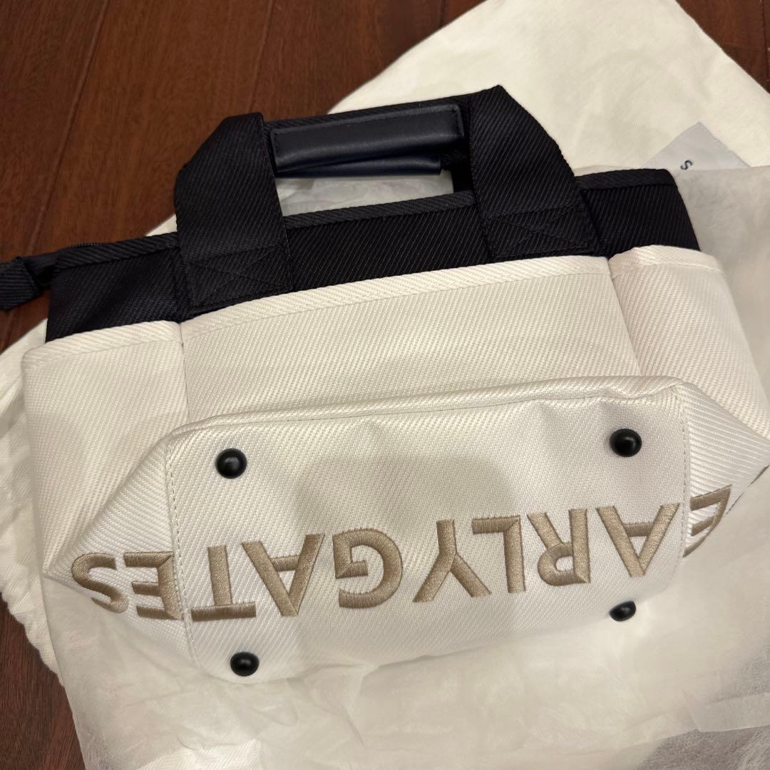 PEARLY GATES カートバッグ【完全新品、未使用、ギフト巾着付き】