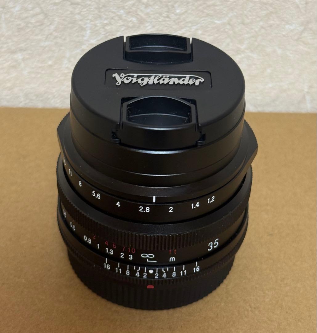 フォクトレンダー Nokton 35mm f/1.2 レンズ xマウント
