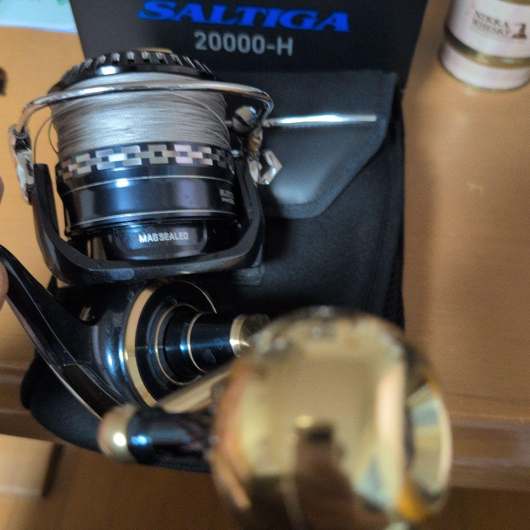 20ソルティガ 20000H パワーハンドル23000スプール２個月末セール価格
