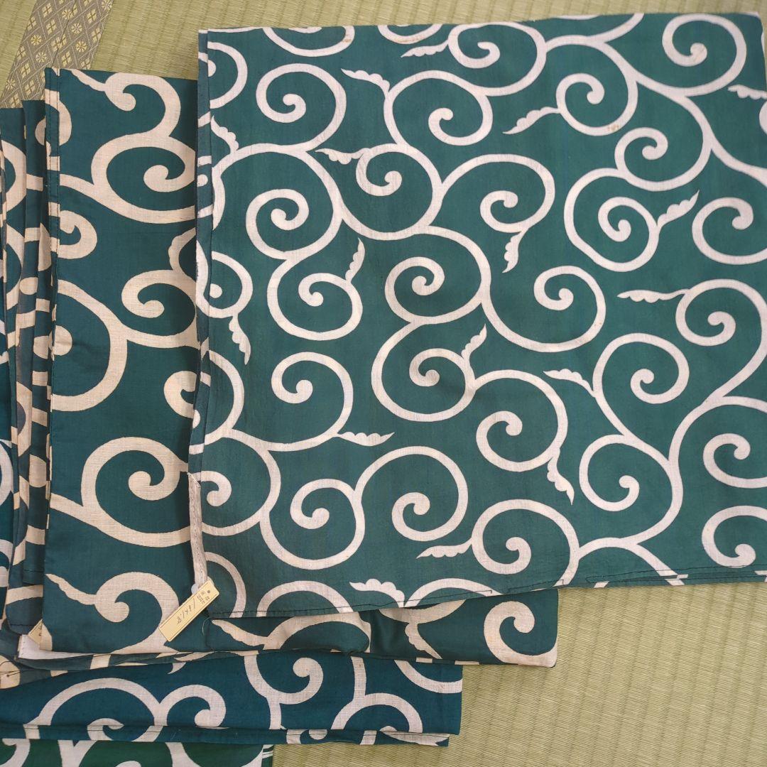 唐草柄　大判風呂敷　5枚セット