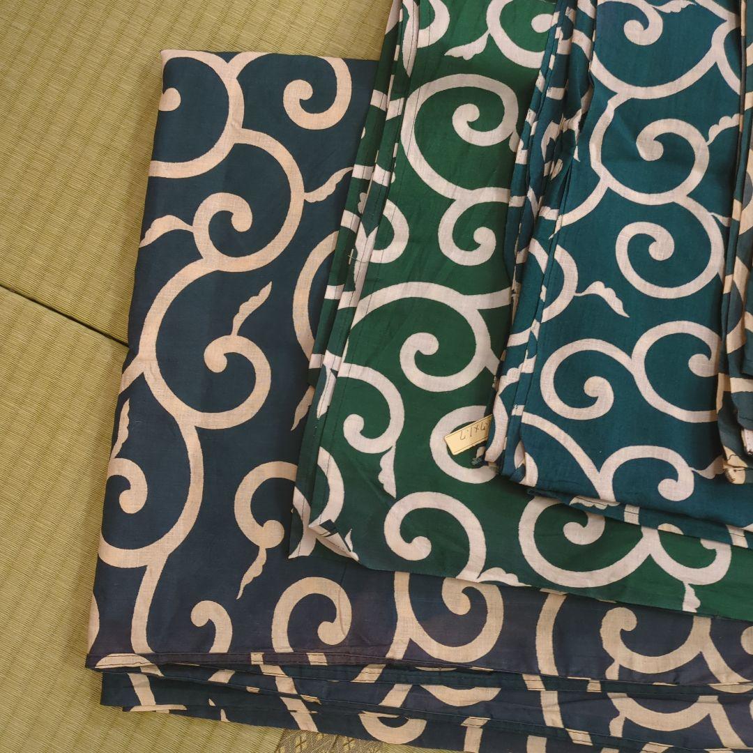 唐草柄　大判風呂敷　5枚セット