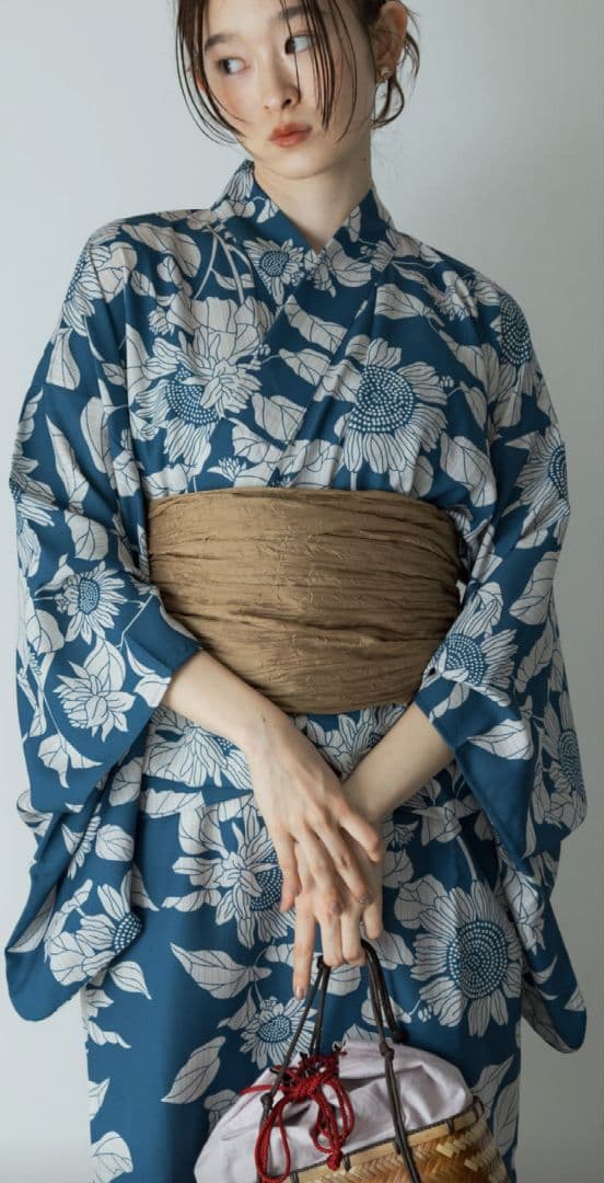 レディース　浴衣　セパレート　兵児帯